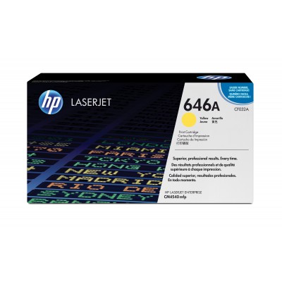 Yellow Compa HP CM4540 MFP,CM4540F MFP,CM4540FSKM MFP.12.5K