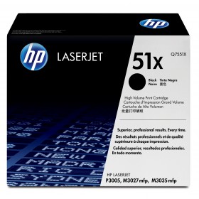 HP Compa LASER P3005 M3027 M3035-13.000 Pagine Q7551X