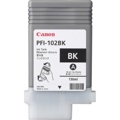 130ml Dye for Cano IPF500,IPF600,IPF700,LP17,LP24PFI-102BK
