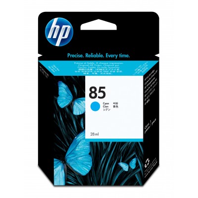 28ML Ciano compa per HP Designjet 30,90,130,90R,130GP. 85