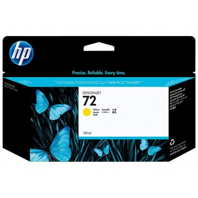 130ml Dye Yellow for HP Designjet T1100,T1200,T1300,T230072