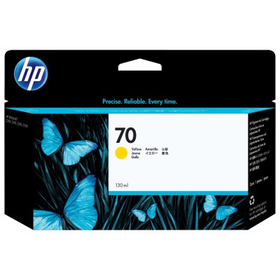 130ml Pigment Yellow for HP Z2100,Z3100,Z3200,Z5200,Z540070