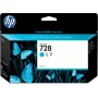 130ml Ciano compa Hp Designjet T730 ,T830 728C