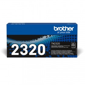 Toner Nero Originale Brother TN2320 da 2600 Pag Per DCP-L2500D L2540DN