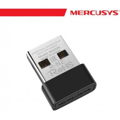Mercusys AC650 Nano Wireless Dual Band USB Adapter