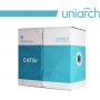 Uniarch Cavo ethernet CAT5E UTP LSZH 8 fili 24AWG, Rame, 305metri - CAB-5E-B