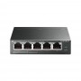 Switch Desktop 5 porte 10 100Mbps con 4-Port PoE TL-SF1005LP