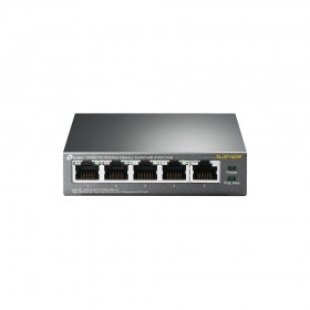 Switch desktop 5 porte 10 100Mbps 4 PoE TP Link TL-SF1005P