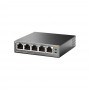 Switch desktop 5 porte 10 100Mbps 4 PoE TP Link TL-SF1005P