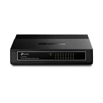 Switch Desktop 16 Porte RJ45 10 100Mbps Plug&Play TL-SF1016D