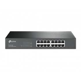 Desktop switch 16 porte Gigabit acciaio TP-Link TL-SG1016D
