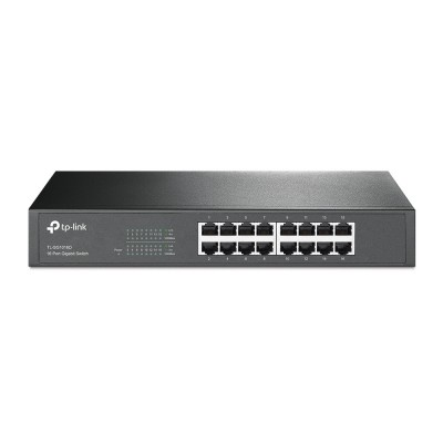 Desktop switch 16 porte Gigabit acciaio TP-Link TL-SG1016D