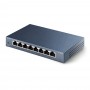 Switch 8 Porte Gigabit 10 100 1000 Mbps Plug & Play TL-SG108
