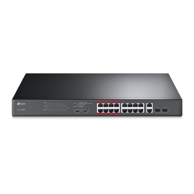 Switch 16 Porte PoE+ 10 100Mbps +2 Gigabit SFP TL-SL1218MP