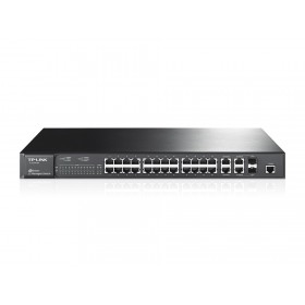 Switch Managed L2 24 Porte + 4 Porte Gbit Combo T2500-28TC