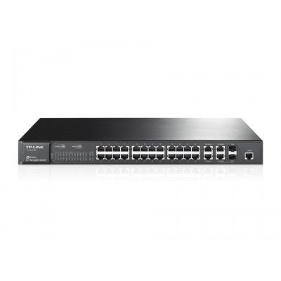Switch Managed L2 24 Porte + 4 Porte Gbit Combo T2500-28TC