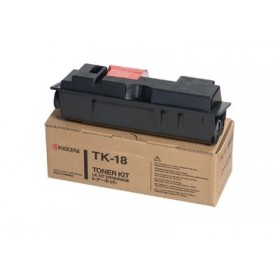 KYOCERA TK-18 Toner nero per FS-1020D, FS-1018 1118MFP da 7.200 pag. formato A4 con copertura del 5%