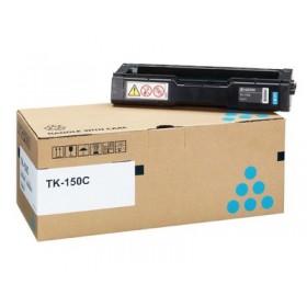 KYOCERA TK-150C Toner Ciano per FS-C1020MFP durata 6.000 pagine con copertura ISO IEC 19798