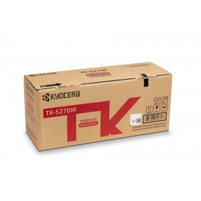 KYOCERA TK-5270M Toner Kit Magenta  6.000 pagine A4 (ISO IEC 19798) per ECOSYS M-6x30cidn P-6230cdn