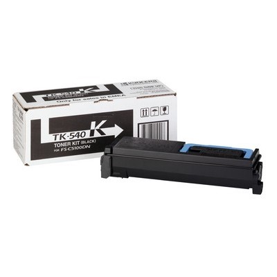 KYOCERA TK-540K Toner Kit Nero per FS-C5100dn da 5.000 pagine in formato A4 (ISO EC 19798)