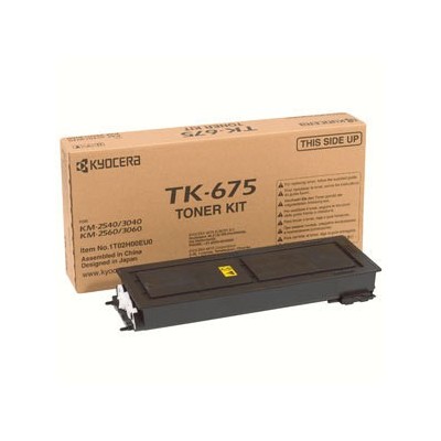 KYOCERA TK-675 Toner nero per KM-2540 3040 - KM-2560 3060 durata 20.000 pagine A4, copertura 6%