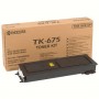 KYOCERA TK-675 Toner nero per KM-2540 3040 - KM-2560 3060 durata 20.000 pagine A4, copertura 6%