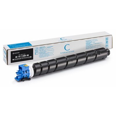 KYOCERA TK-8515C Toner Ciano per TASKalfa 5052_6052ci e 5053_6053ci durata 20.000 pagine copertura 5