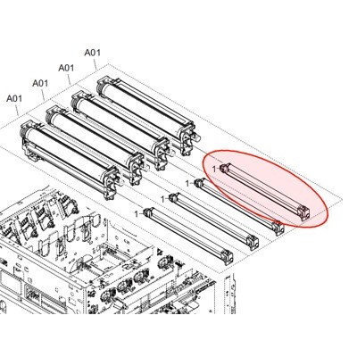 KYOCERA  MC-5160 302NT93133 / 302NT93132 / 302NT93131 /302NT93130