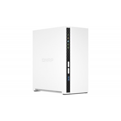 NAS TS-233 Qnap Tower 2Bay 2.5"/3.5" SSD/HDD ARM 4CORE 2GB DDR4 Capacità Max 18TB A Disco