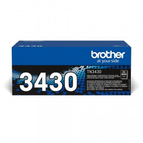 Toner Nero ORIGINALE Brother TN-3430 da 3.000 Pag. PER HL-L5000 5100 5200 MFC-L5700
