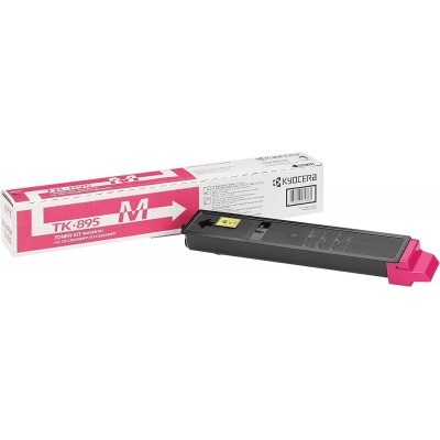KYOCERA TK-895M Toner ORIGINALE magenta per FS-C8X20/8X25MFP da 6.000 pagine (ISO/IEC 19798)