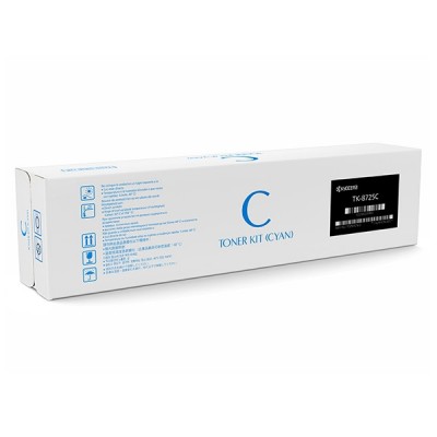 KYOCERA TK-8725C Toner ORIGINALE Ciano per TASKalfa 7052/8052ci da 30.000 pagine in formato A4