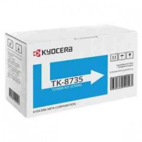 KYOCERA TK-8735C  Toner ORIGINALE Ciano per TASKalfa 7052/8052ci_7353ci_8353ci da 40.000 pag.