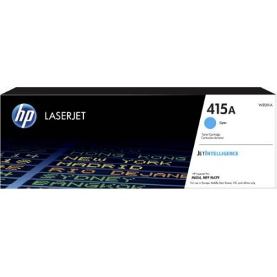 HP Toner 415A, ORIGINALE Ciano per M454/M479, 2.100 PAGINE