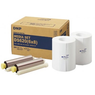 Kit Nastro Sublimatico con carta Glossy per DNP 620 Formato 15x20
