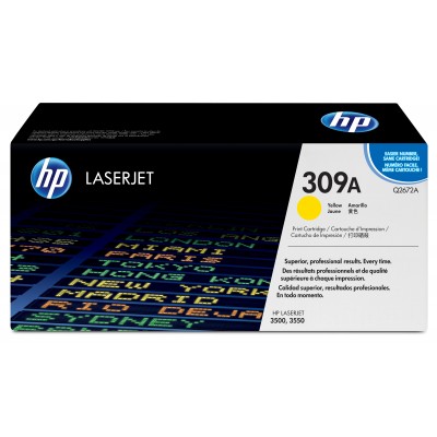 Yellow Toner Rigenera Con CHIP-HP Laser Color 3500 3550-4K