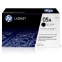 HP Cartuccia toner nero originale CE505A LaserJet 05A