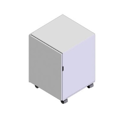 Mobiletto UNIVERSALE A4 L 482 P 525 H 600 mm (colore bianco office)