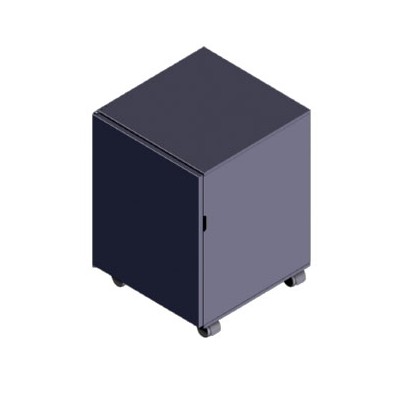 Mobiletto UNIVERSALE A4 L 482 P 525 H 600 mm (colore Antracite)
