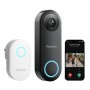 Campanello Video Reolink Reolink Smart 2K+ WiFi Video Doorbell due vie angolo di visione 180°