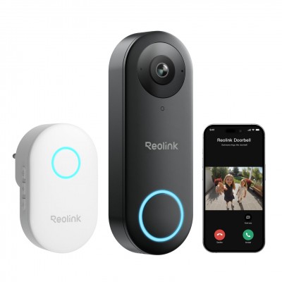 Campanello Video Reolink Reolink Smart 2K+ WiFi Video Doorbell due vie angolo di visione 180°
