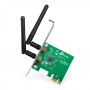 Scheda WiFi TP-LINK 300Mbps Wireless N PCI Express Adapter, Atheros, 2T2R, 2.4GHz, 802.11n g b