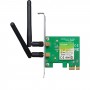 Scheda WiFi TP-LINK 300Mbps Wireless N PCI Express Adapter, Atheros, 2T2R, 2.4GHz, 802.11n/g/b