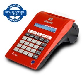 Registratore di Cassa RT Olivetti form 100 rosso dgfe limitata