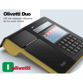 Registratore di Cassa RT Olivetti DUO + 1anno Licenza AIR