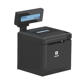 Stampante Fiscale RT Olivetti PrintO Nera + 1 anno Licenza AIR + Display Cliente