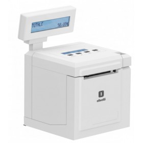 Stampante Fiscale RT Olivetti PrintO Bianca + 1 anno Licenza AIR + Display Cliente