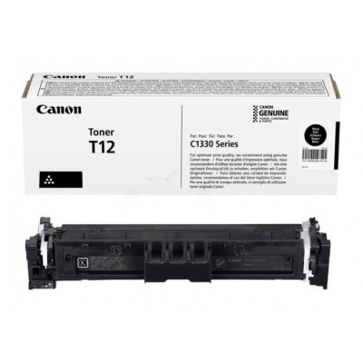Toner Nero Originale Canon T12 BK per ImageForce c1333i/if da 7.400 pagine A4
