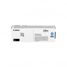 Toner Ciano Originale Canon T12 C per ImageForce c1333i/if da 5.300 pagine A4