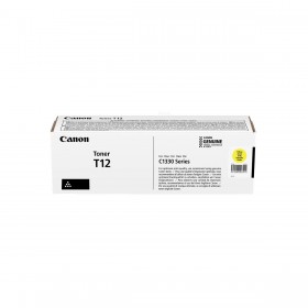 Toner Giallo Originale Canon T12 Y per ImageForce c1333i/if da 5.300 pagine A4